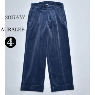 コモリ(COMOLI)のアオイ様AURALEE WASHED CORDUROY WIDE SLACKS (スラックス)