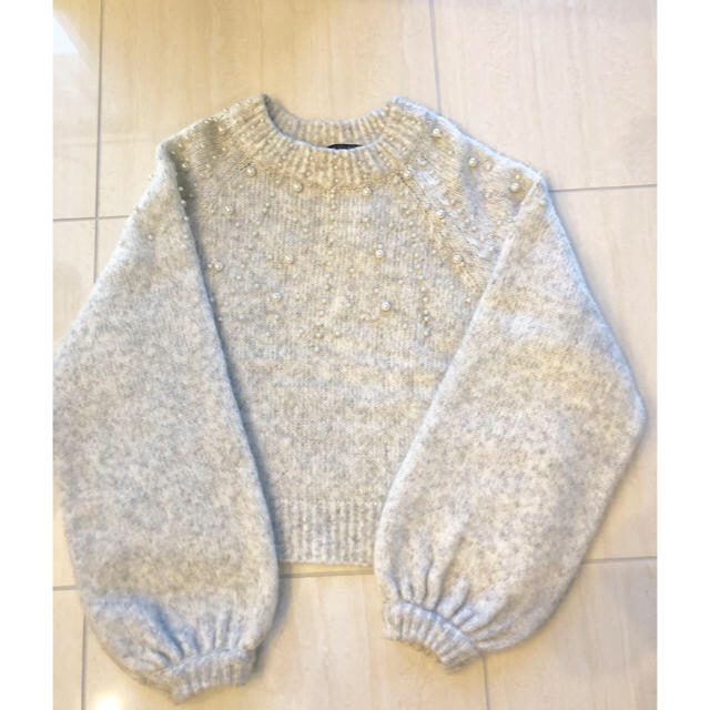 ZARA(ザラ)のZARAグレーニット レディースのトップス(ニット/セーター)の商品写真