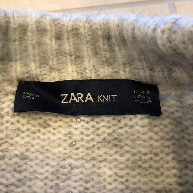 ZARA(ザラ)のZARAグレーニット レディースのトップス(ニット/セーター)の商品写真