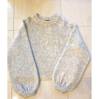 ザラ(ZARA)のZARAグレーニット(ニット/セーター)