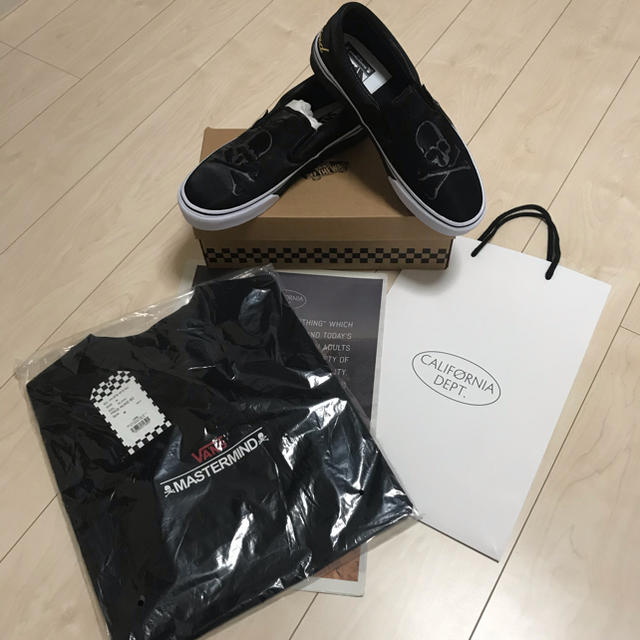 VANS MASTERMIND V98OG 27.5cm Tシャツ Mサイズ靴/シューズ