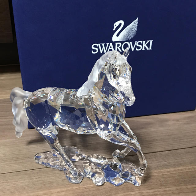 SWAROVSKI(スワロフスキー)の【専用】スワロフスキー 【スタリオン】 クリスタル 馬 898508 インテリア/住まい/日用品のインテリア小物(置物)の商品写真