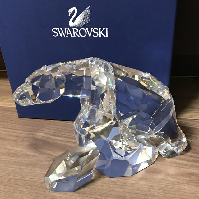 好きに SWAROVSKI - 【専用】スワロフスキー 『北極グマ』 837477 置物