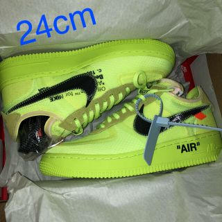 ナイキ(NIKE)のOFF WHITE × NIKE AIR FORCE 1 LOW 24(スニーカー)