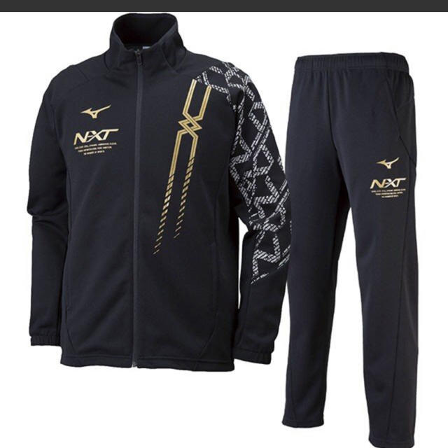 MIZUNO(ミズノ)の ミズノ N-XT ウォームアップシャツ＆ウォームアップパンツ  上下セット スポーツ/アウトドアのテニス(ウェア)の商品写真