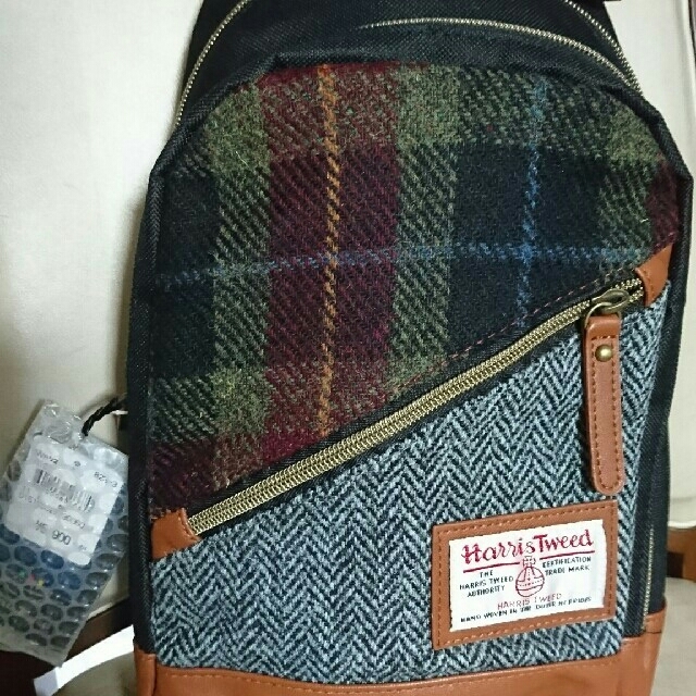 Harris Tweed(ハリスツイード)のハリスツイード ボディバック レディースのバッグ(ショルダーバッグ)の商品写真