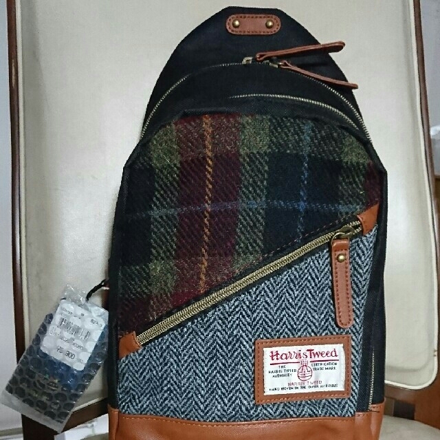 Harris Tweed(ハリスツイード)のハリスツイード ボディバック レディースのバッグ(ショルダーバッグ)の商品写真