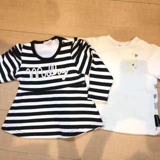 ブリーズ(BREEZE)の裏起毛トップス＋アンパンマンおもちゃ(Tシャツ/カットソー)