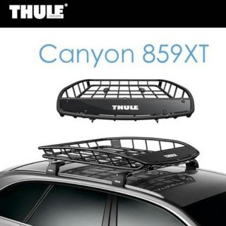 スーリー(THULE)のTHULE 859XT キャニオンルーフラック キャリア バスケット スーリー(車外アクセサリ)