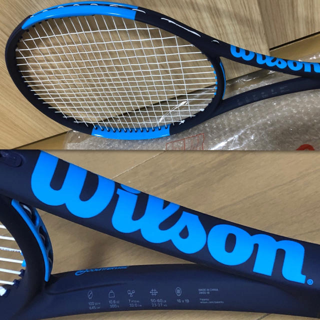 wilson(ウィルソン)の☆値下中☆ 新品同様☆WilsonULTRA100CV G2 スポーツ/アウトドアのテニス(ラケット)の商品写真