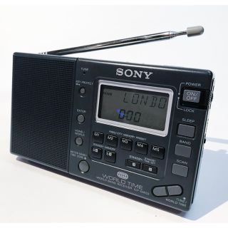 ソニー(SONY)のSONY ラジオ  WORLD  TIME   ICF-SW33(ラジオ)