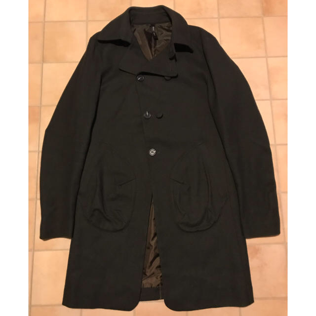 glamb(グラム)の【中古】glamb Chester Coat & FRAPBOIS カットソー メンズのジャケット/アウター(チェスターコート)の商品写真