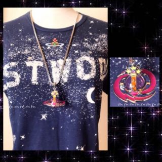 ヴィヴィアンウエストウッド(Vivienne Westwood)のシューティング スター スモール オーブ ネックレス(ネックレス)