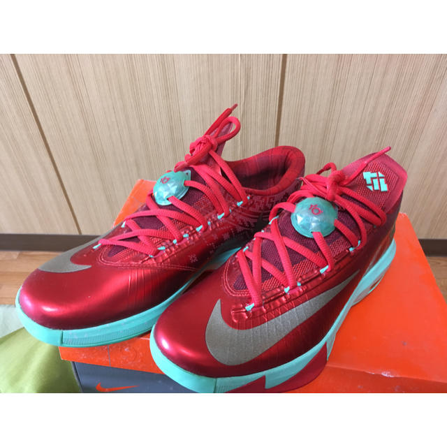 nike kd6 クリスマス限定カラー！26.5㎝スニーカー