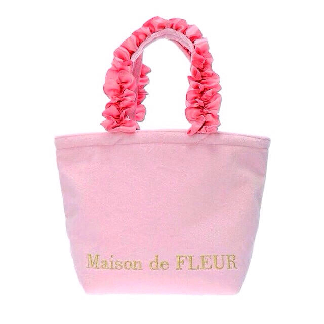 Maison de FLEUR(メゾンドフルール)の即完売商品❤️【メゾンドフルール】イースターバニートートバッグ(ピンク) レディースのバッグ(トートバッグ)の商品写真