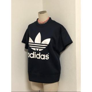 ハイク(HYKE)のsaori15様専用 adidas × HYKE シンプルな ロゴプルオーバー(トレーナー/スウェット)