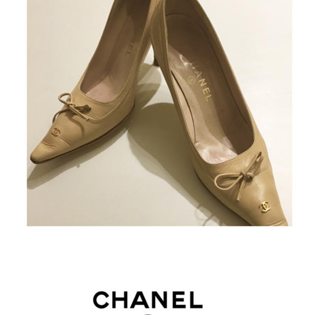 CHANEL(シャネル)のCHANELシャネルパンプス36/C used レディースの靴/シューズ(ハイヒール/パンプス)の商品写真