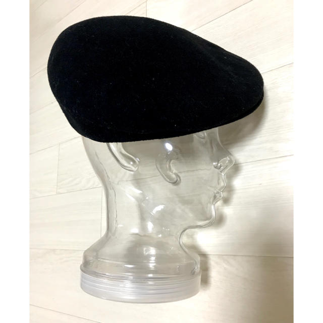 KANGOL(カンゴール)のKANGOL Wool504 ハンチング ベレー帽 ブラック L  メンズの帽子(ハンチング/ベレー帽)の商品写真
