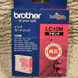 ブラザー(brother)のブラザー インクカートリッジ LC10Mマゼンタ(PC周辺機器)