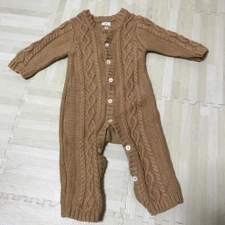 ベビーギャップ(babyGAP)のbabyGap ベビー ニット ロンパース 70(ロンパース)