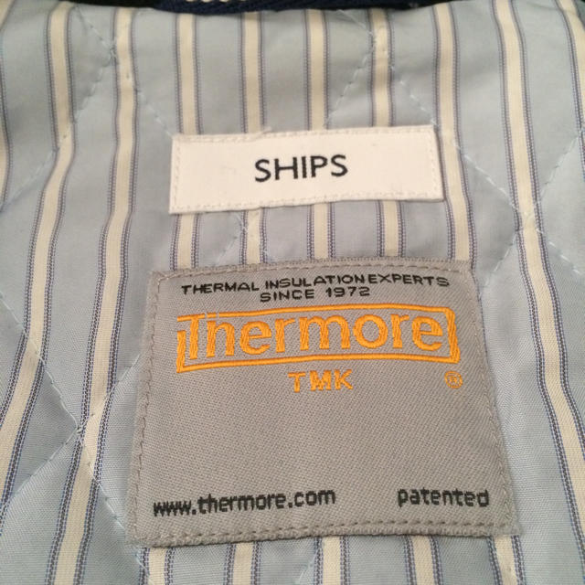 SHIPS(シップス)の値下げ shipsのシングル Pコート【中古】 メンズのジャケット/アウター(ピーコート)の商品写真