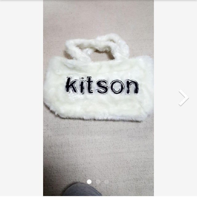 KITSON(キットソン)のkitsonバック(大) レディースのバッグ(ハンドバッグ)の商品写真