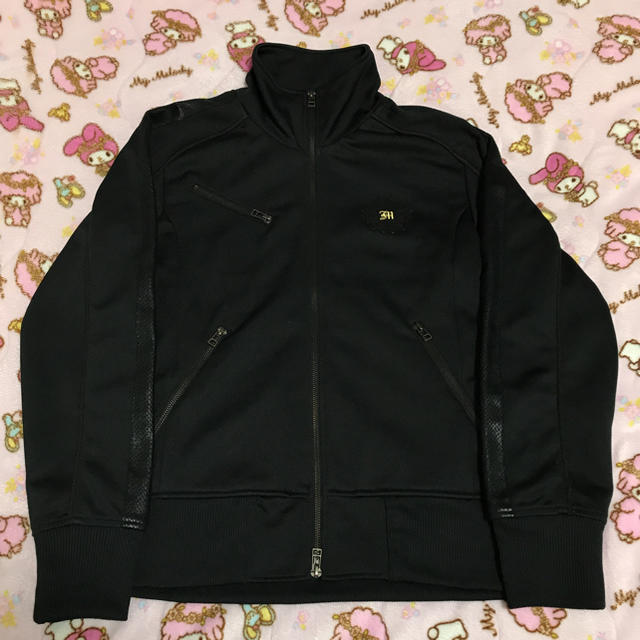 MIDAS ミダス ジップアップ トラック ジャケット ジャージ 黒 2 M L