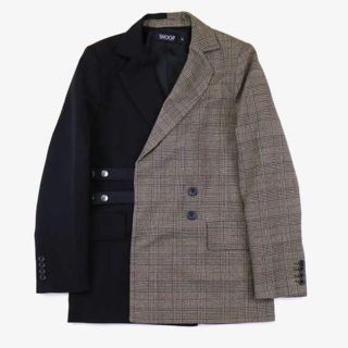 シュープ(SHOOP)のshoop シュープ18aw Bicolor Blazer(テーラードジャケット)