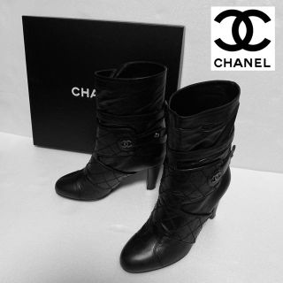 シャネル(CHANEL)の【24時間SALE】CHANEL(シャネル) ショートブーツ(ブーツ)