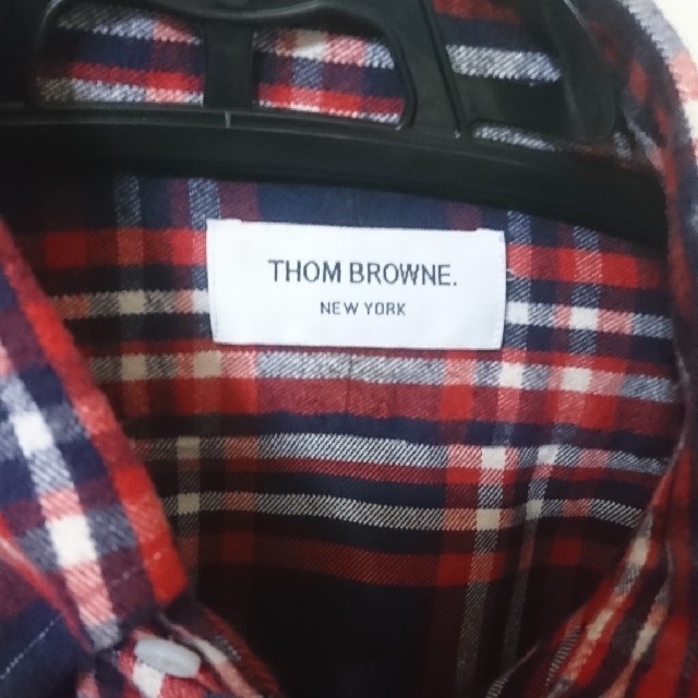 THOM BROWNE(トムブラウン)のVECTOR購入 thom browne チェックネルシャツ メンズのトップス(シャツ)の商品写真