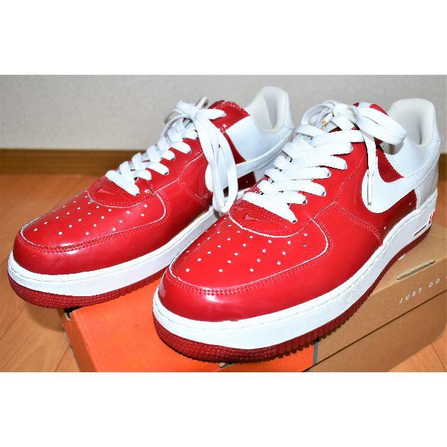 NIKE - 【290mm】ナイキ エアフォース1 ロープレミアム 赤 白 NIKE - 【290mm】ナイキ エアフォース1 ロープレミアム 赤 白