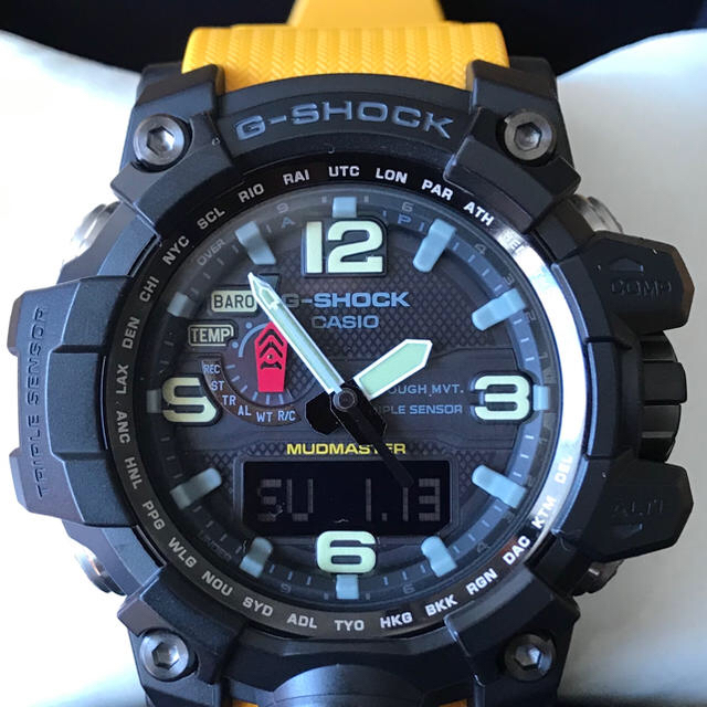 G-SHOCK(ジーショック)のMUDMASTER マッドマスター GWG-1000-1A9JF メンズの時計(腕時計(デジタル))の商品写真