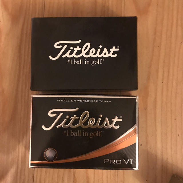 Titleist(タイトリスト)のタイトリスト ゴルフボール pro v1   Prestige 各2スリーブ チケットのスポーツ(ゴルフ)の商品写真