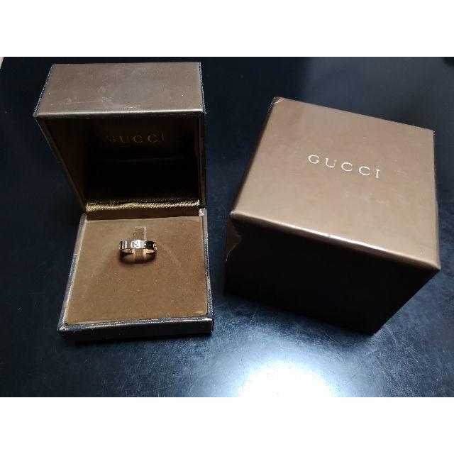 Gucci(グッチ)のGUCCI アイコンリング ピンクゴールド 9号 レディースのアクセサリー(リング(指輪))の商品写真