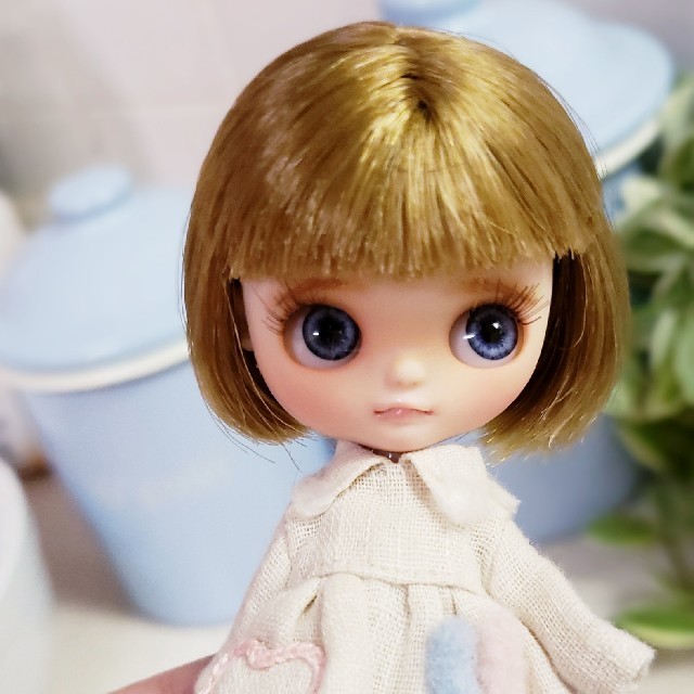 Qoo*s Custom　カスタムプチブライス・スパンキーパンキー ハンドメイドのぬいぐるみ/人形(人形)の商品写真