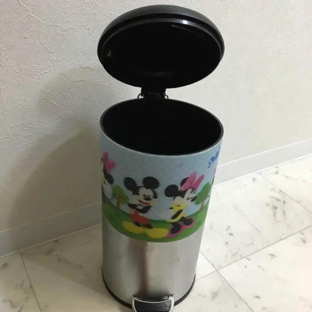 Disney ミッキー ミニー ステンレス ペダルペール 6ℓ ゴミ箱の通販 By 断捨離屋 ディズニーならラクマ