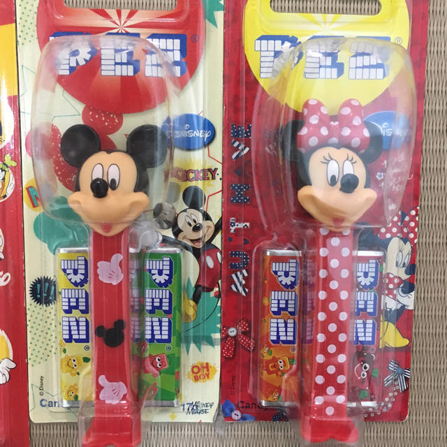 Disney(ディズニー)のPEZ ペッツ 4本セット ミッキー、ミニー エンタメ/ホビーのコレクション(その他)の商品写真