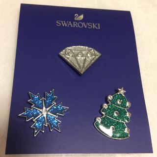 SWAROVSKI　スワロフスキー　ピンバッチ