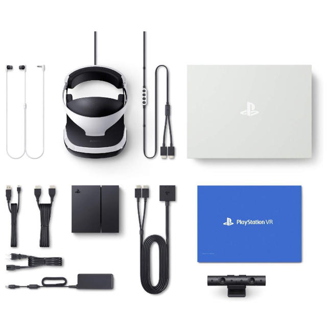 PlayStation VR(プレイステーションヴィーアール)の[新品未開封] PlayStation VR カメラ同梱版 エンタメ/ホビーのゲームソフト/ゲーム機本体(家庭用ゲーム機本体)の商品写真