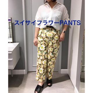 ロイスクレヨン(Lois CRAYON)の新品タグ付きLoisCRAYONスイサイフラワーPANTSロイスクレヨンMパンツ(カジュアルパンツ)