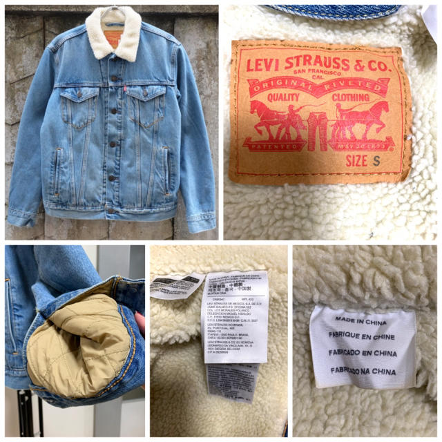 Levi's - ❥❥LEVI'S シェルパ トラッカー ジャケット Sサイズ Levi's - ❥❥LEVI'S シェルパ トラッカー ジャケット Sサイズ