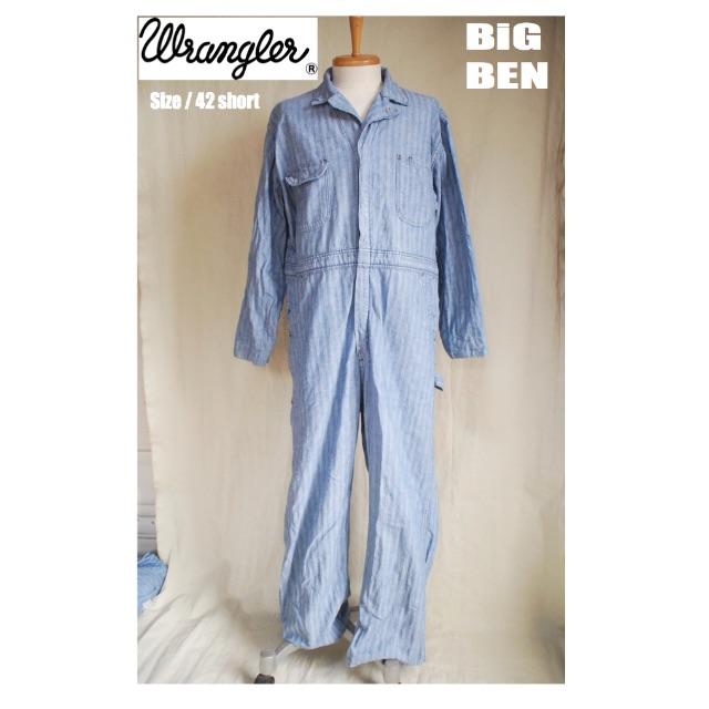 70s Big Ben / Wrangler Vintage ツナギ | フリマアプリ ラクマ