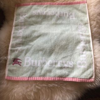 バーバリー(BURBERRY)のバーバリー ウォッシュタオル(タオル/バス用品)