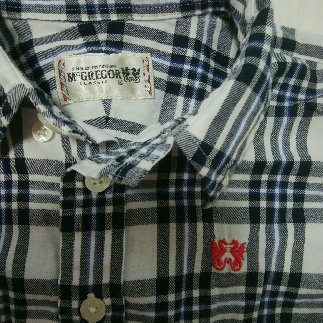 McGREGOR(マックレガー)のMacGregor　マクレガー　シャツ　120 キッズ/ベビー/マタニティのキッズ服男の子用(90cm~)(ブラウス)の商品写真