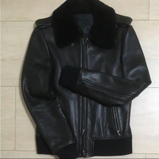 リチウムオム(LITHIUM HOMME)の定価12.6万 lithium homme レザーJKT サンローラン リチウム(レザージャケット)