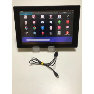 エクスペリア(Xperia)の♪docomo　Xperia　Z2　Tablet　SO-05F　ブラック　稼動品(タブレット)