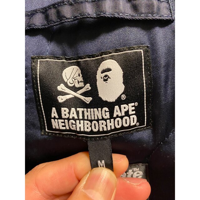 A BATHING APE(アベイシングエイプ)の専用APE NEIGHBORHOOD N-2B エイプ ネイバーフッド メンズのジャケット/アウター(ミリタリージャケット)の商品写真