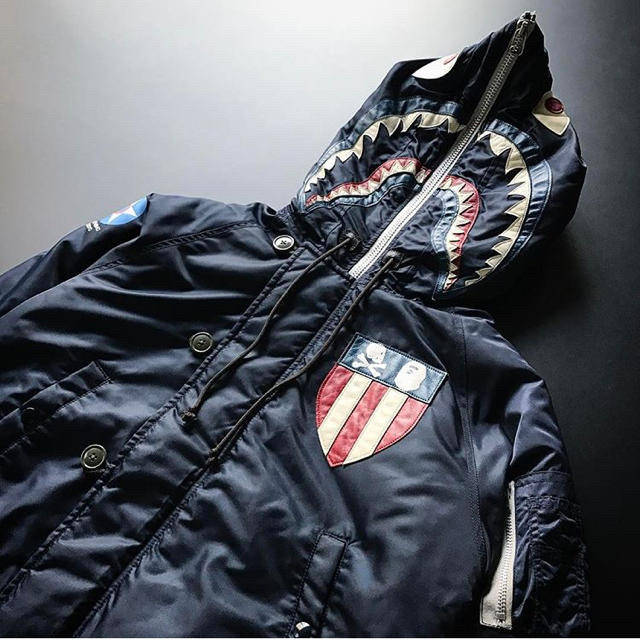 A BATHING APE - 専用APE NEIGHBORHOOD N-2B エイプ A BATHING APE - 専用APE NEIGHBORHOOD N-2B エイプ