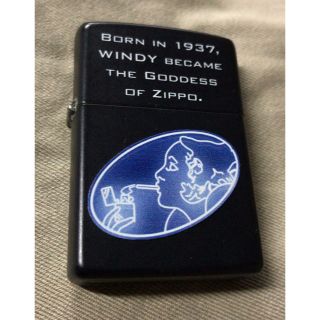 ジッポー(ZIPPO)のzippo   windy (タバコグッズ)