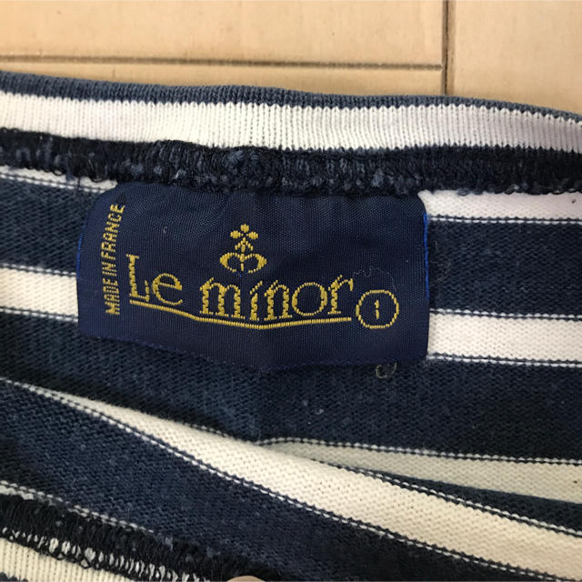 Le Minor(ルミノア)のルミノア♡ボーダーバスクシャツ レディースのトップス(カットソー(長袖/七分))の商品写真